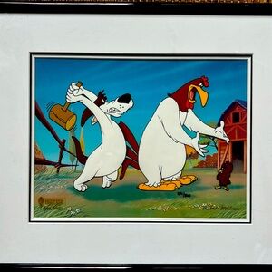 "I SAY, I SAY SON" Foghorn Leghorn Robert McKimson Limited Edition Animation Cel